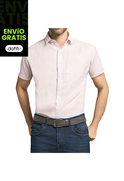 Camisa Mateo Coral Para Hombre Croydon
