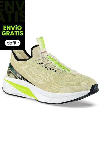 Tenis Running Rinsal Beige Croydon Para Hombre Croydon