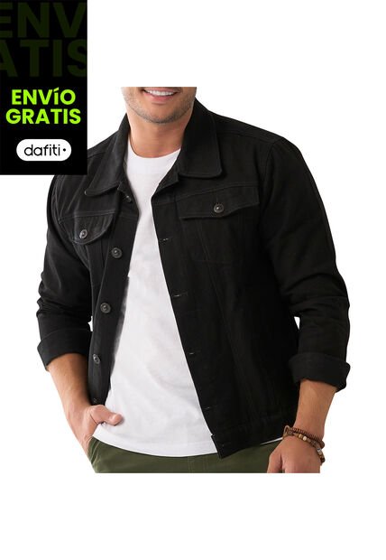 Chaqueta Samuel Negro Para Hombre Croydon