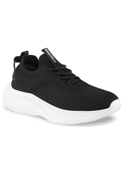 Tenis Para Caminar Sonivo Negro-Blanco Croydon Para Hombre