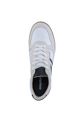 Tenis Urbanos Anteros Blanco-Negro Croydon Para Hombre