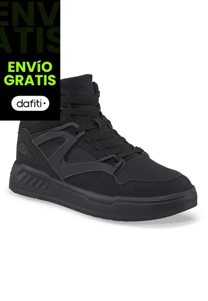 Tenis Urbanos Calod Negro Croydon Para Hombre