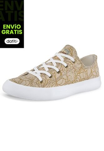 Zapatos Nasira Bajo Beige Para Mujer Croydon Croydon