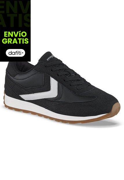 Tenis Urbanos Salima Negro Croydon Para Mujer