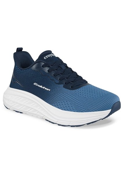 Tenis Running Datil Azul Croydon Para Hombre