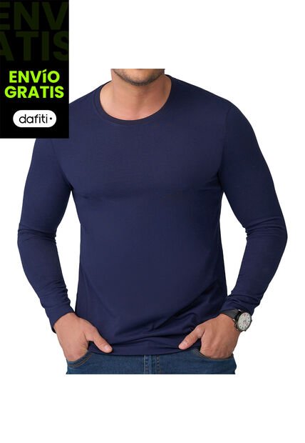 Camibuzo Omar Azul Osc Para Hombre Croydon