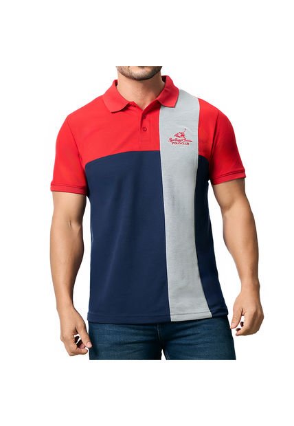 Camiseta Polo Roger Rojo Para Hombre Croydon