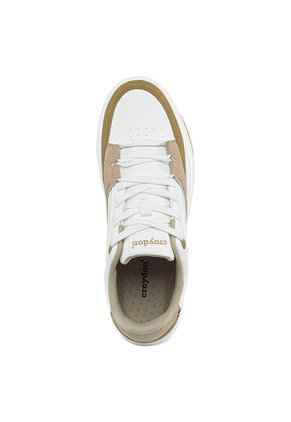 Tenis Agrar Blanco-Café Para Hombre Croydon