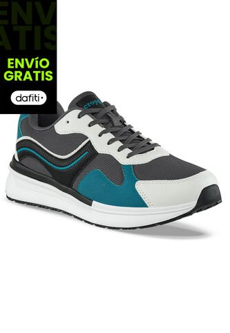 Tenis Urbanos Salur Blanco Croydon Para Hombre Croydon