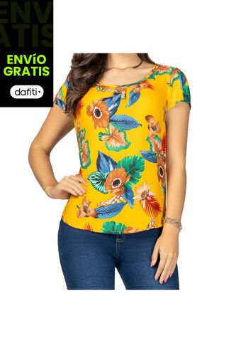 Blusa Marlen Mostaza Para Mujer Croydon Croydon