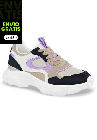 Tenis Fyder Beige Para Mujer Croydon Croydon