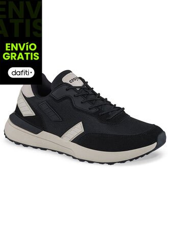 Tenis Urbanos Nexo Negro Croydon Para Hombre Croydon