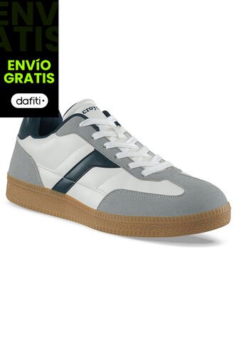 Tenis Casuales Ilor Azul Croydon Para Hombre Croydon