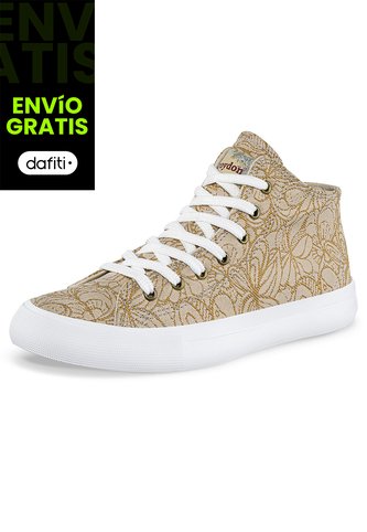 Botines Nasira Alto Beige Para Mujer Croydon Croydon