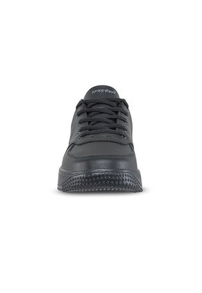 Tenis Colegio Shopir Pro C Negro-Gris Para Niño Y Niña Croydon