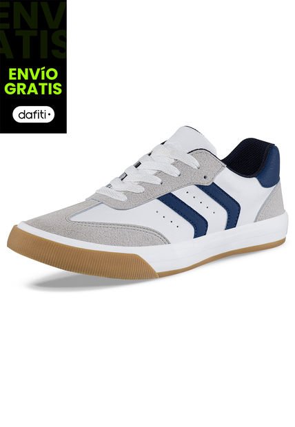Tenis Urbanos Atalaya Blanco-Azul Para Hombre Croydon