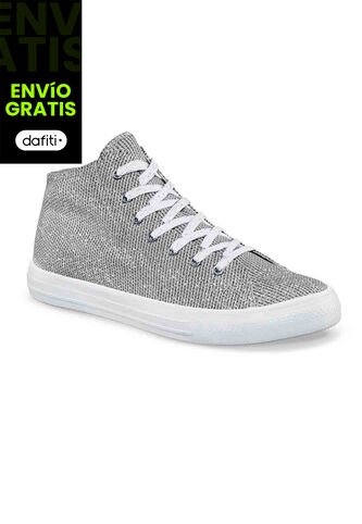 Botines Helje Alto Gris Para Mujer Croydon Croydon