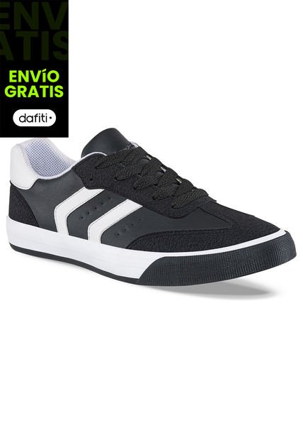 Tenis Urbanos Atalaya Negro Para Hombre Croydon
