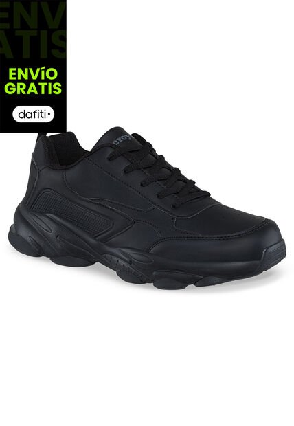 Tenis Hooly C Negro Para Hombre Y Mujer Croydon