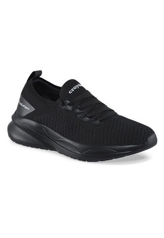 Tenis Para Caminar Solen Negro Croydon Para Mujer Croydon