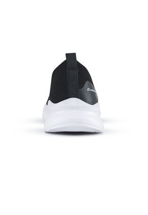 Tenis Para Caminar Solen Negro-Blanco Croydon Para Mujer