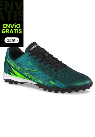 Guayos Sintética Purfo Verde Croydon Para Hombre Croydon