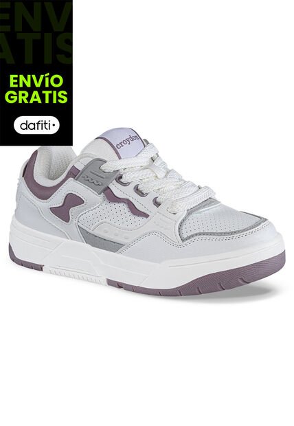 Tenis Urbanos Gimur Blanco Croydon Para Mujer