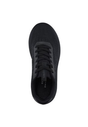 Tenis Running Hebar Negro-Negro Croydon Para Mujer