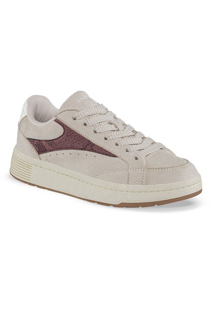Tenis Casuales Doxok Beige Croydon Para Mujer