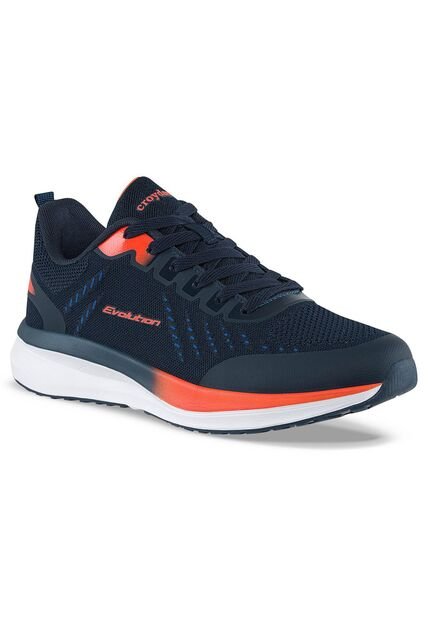 Tenis Running Deno Azul Osc Croydon Para Hombre