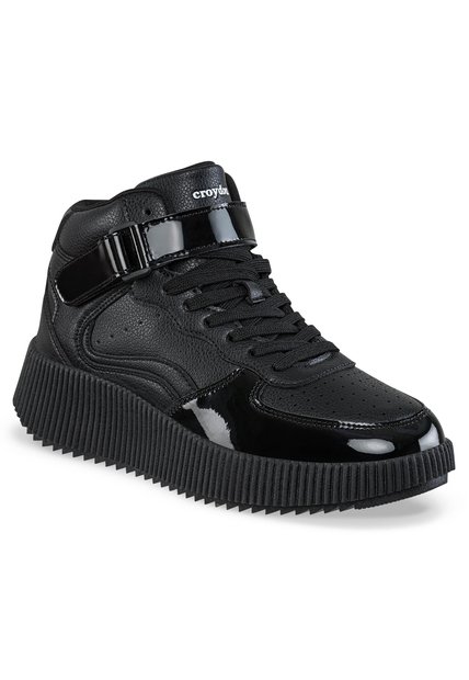 Tenis Urbanos Puhow Negro Croydon Para Mujer