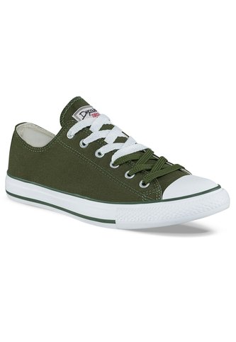 Tenis Casuales Discovery Bajo Verde Oliva Croydon Para Niño Y Niña Croydon