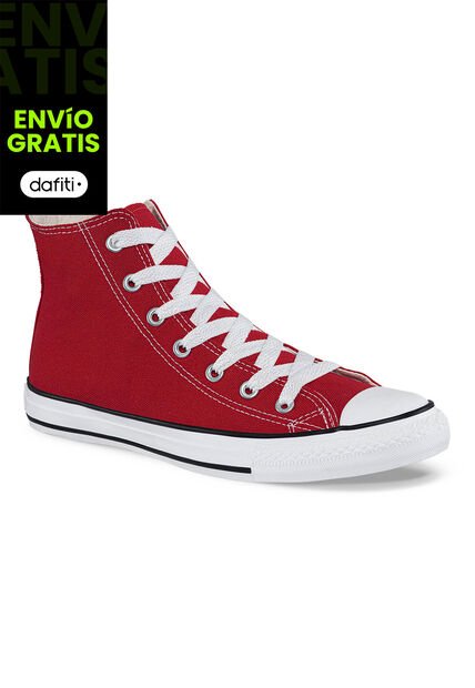 Tenis Discovery Alto Rojo Para Hombre Y Mujer Croydon