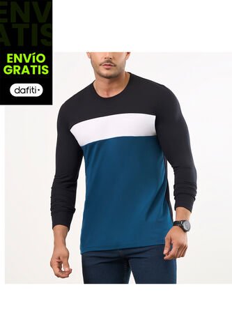 Camibuzo Martin Azul Osc Para Hombre Croydon Croydon