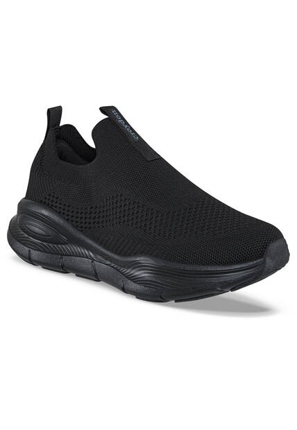 Tenis Para Caminar Xosh Negro-Negro Croydon Para Mujer