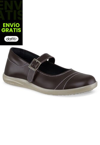 Zapatos Colegio Mathilde Café Para Niña Croydon Croydon