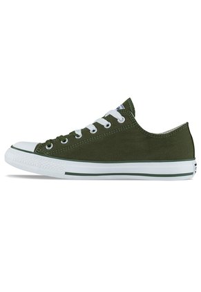 Tenis Casuales Discovery Bajo Verde Oliva Croydon Para Niño Y Niña