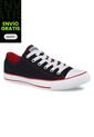 Tenis Discovery Bajo Negro-Rojo Para Hombre Y Mujer Croydon de Croydon