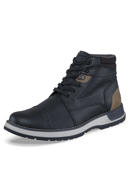 Botas Casuales Bittor Negro Croydon Para Hombre