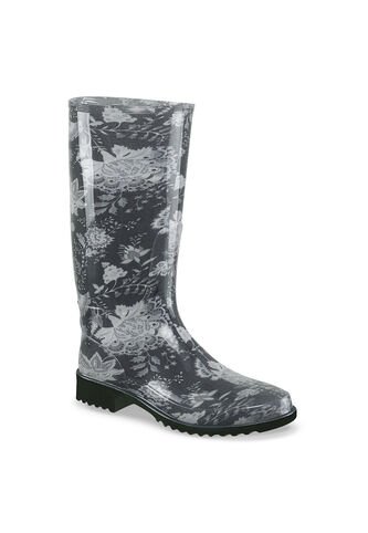 Botas Lluvia Najya Negro Croydon Para Mujer Croydon