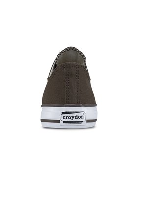Tenis Casuales Discovery Bajo Café Croydon Para Niño Y Niña