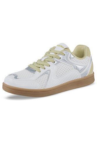 Tenis Urbanos Fidom Blanco-Plata Croydon Para Mujer Croydon