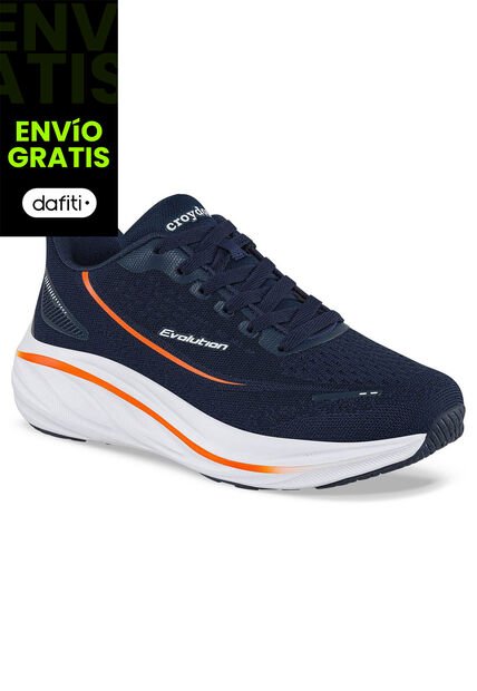Tenis Running Fardo Azul Osc Croydon Para Hombre
