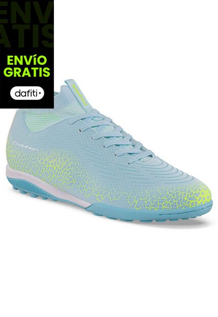 Guayos Sintética Akron Azul Claro Croydon Para Hombre