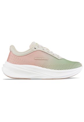 Tenis Running Vanel Verde-Rosa Croydon Para Mujer