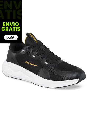 Tenis Running Dorf Negro Croydon Para Hombre Croydon
