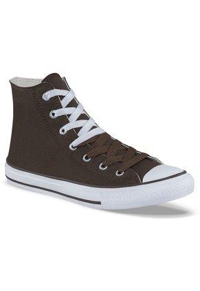 Botas Casuales Discovery Alto Café Croydon Para Hombre Y Mujer