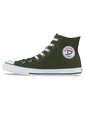 Botas Casuales Discovery Alto Verde Oliva Croydon Para Hombre Y Mujer de Croydon