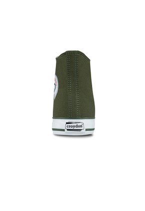 Botas Casuales Discovery Alto Verde Oliva Croydon Para Hombre Y Mujer