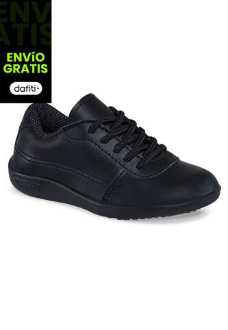 Zapatos Escolares Circuit Negro Para Niño Croydon Croydon